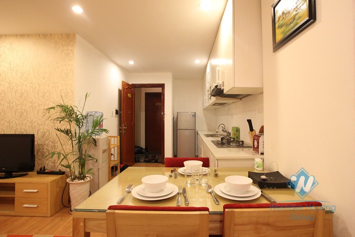 Furnished one bedroom apartment for rent in Hai Ba Trung district